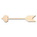 Unfinished Wood Cupid Arrow Shape - Valentine's - Love - Craft - up to 46" DIY