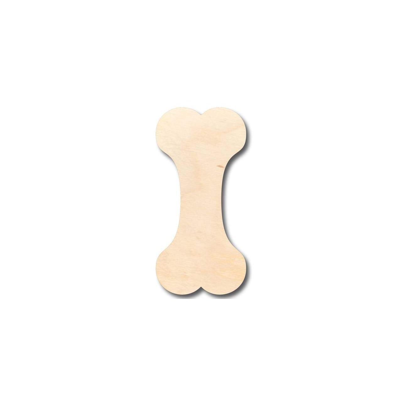 Unfinished Wood Dog Bone Shape - Animal - Pet - Craft - up to 46" DIY