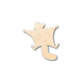 Unfinished Wood Flying Squirrel Shape - Animal - Craft - up to 46" DIY