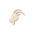 Unfinished Wood Goat Head Shape - Farm Animal - Craft - up to 46" DIY