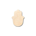 Unfinished Wood Hamsa Shape - Craft - up to 46" DIY