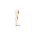 Unfinished Wood Leg Shape - Craft - up to 46" DIY