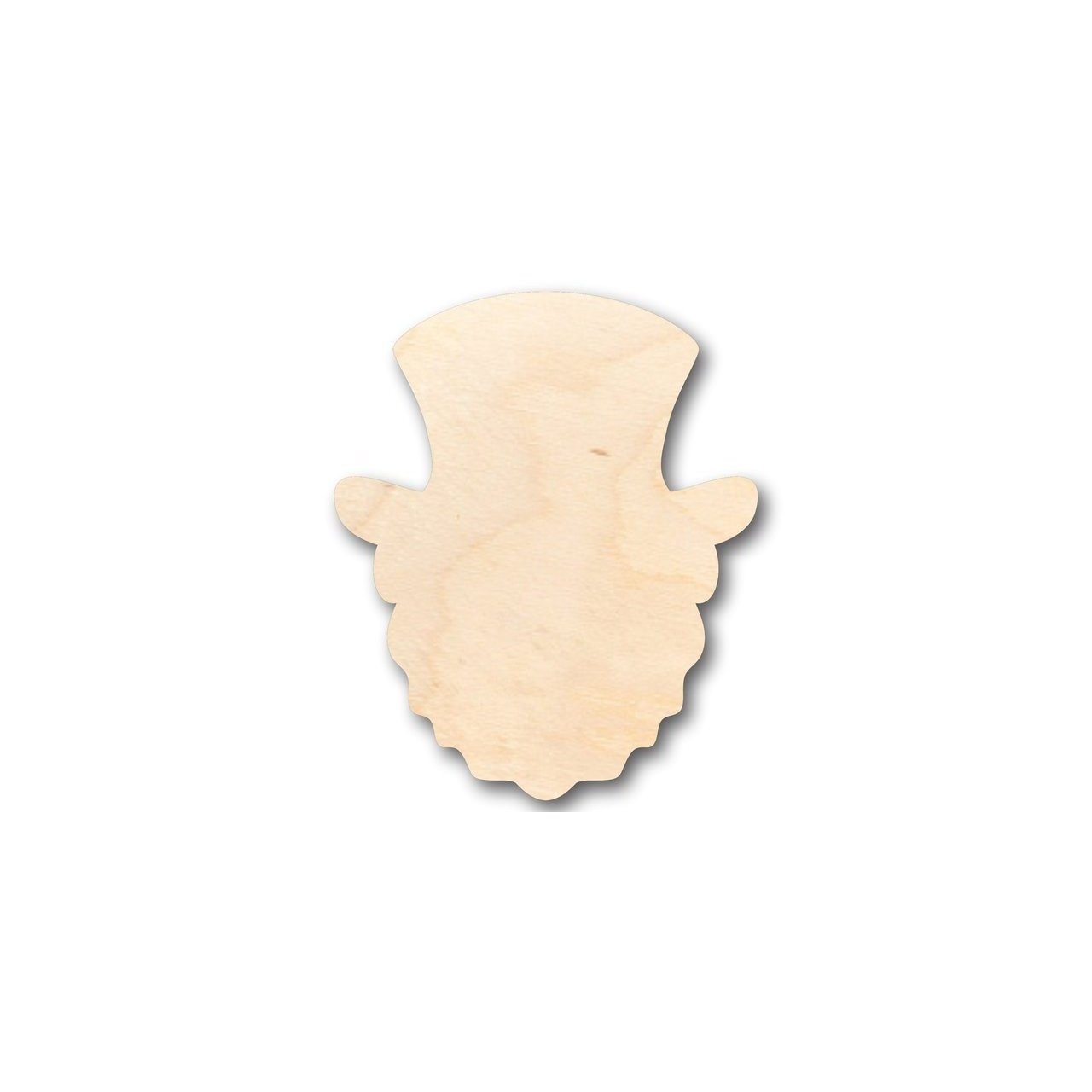 Unfinished Wood Leprechaun Shape - St Patrick's - Craft - up to 46" DIY