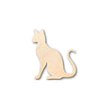 Unfinished Wood Siamese Cat Shape - Animal - Pet - Craft - up to 46" DIY