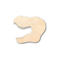 Unfinished Wood T-Rex Head Shape - Jurassic Park - Dinosaur - Craft - up to 46" DIY