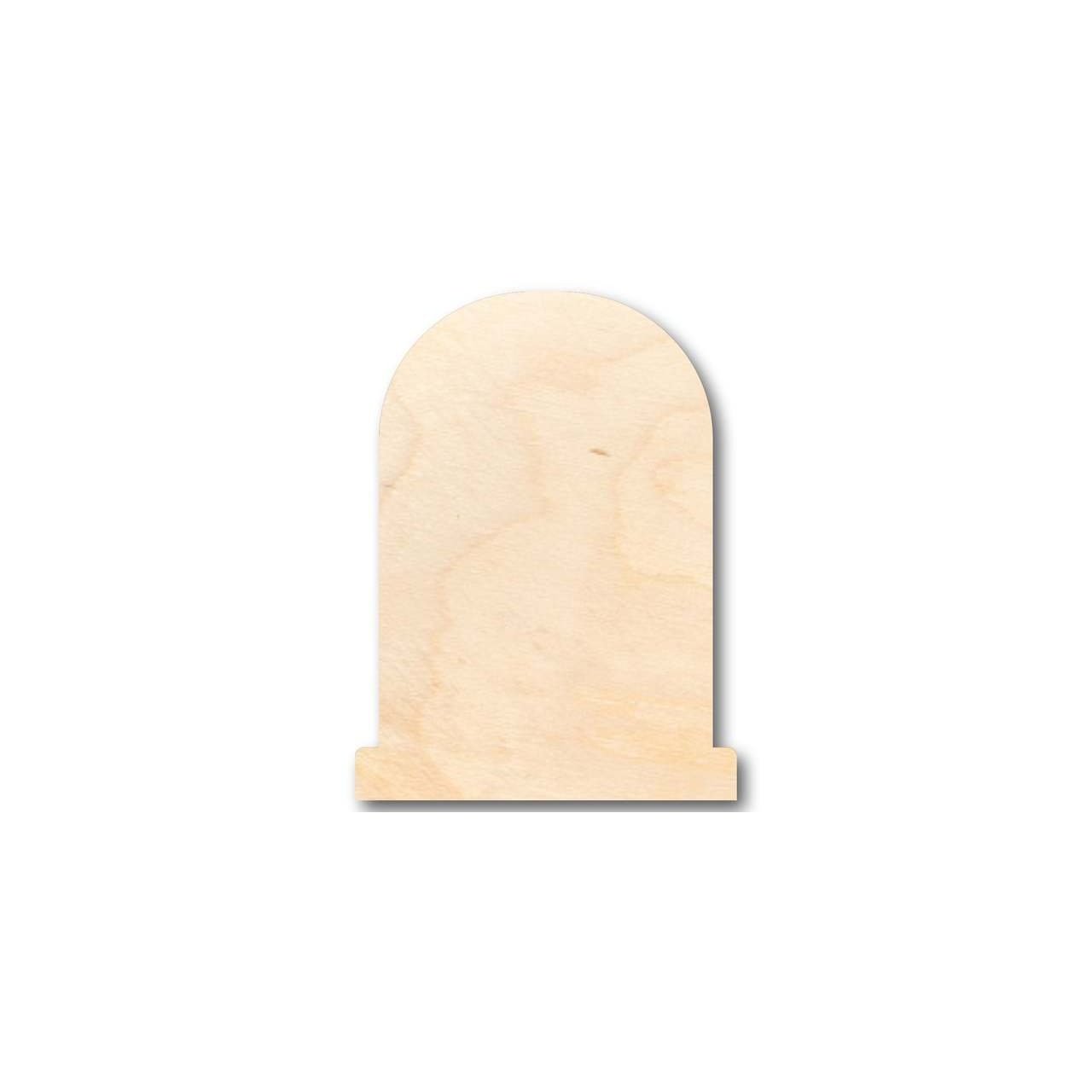 Unfinished Wood Tombstone Shape - Graveyard - Halloween - Craft - up to 46" DIY